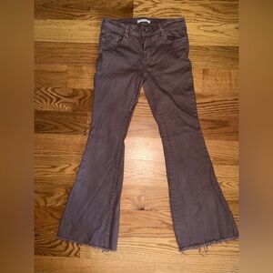 PacSun Brown Flare Pants